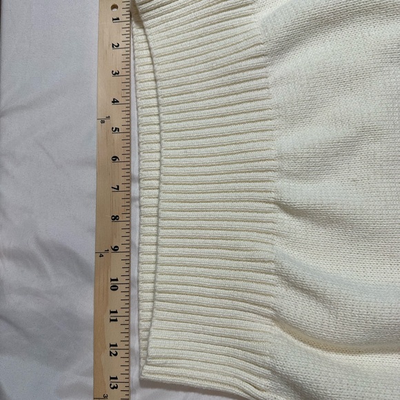 Free Assembly Cream Sweater with Pink and Purple Patterns- Cotton & Wool - Picture 10 of 14